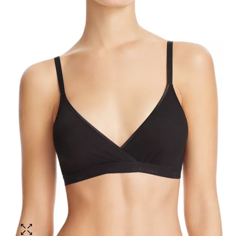 COSABELLA Talco Convertable Logo Soft Bra - Bralette - Black - New With Tags NWT